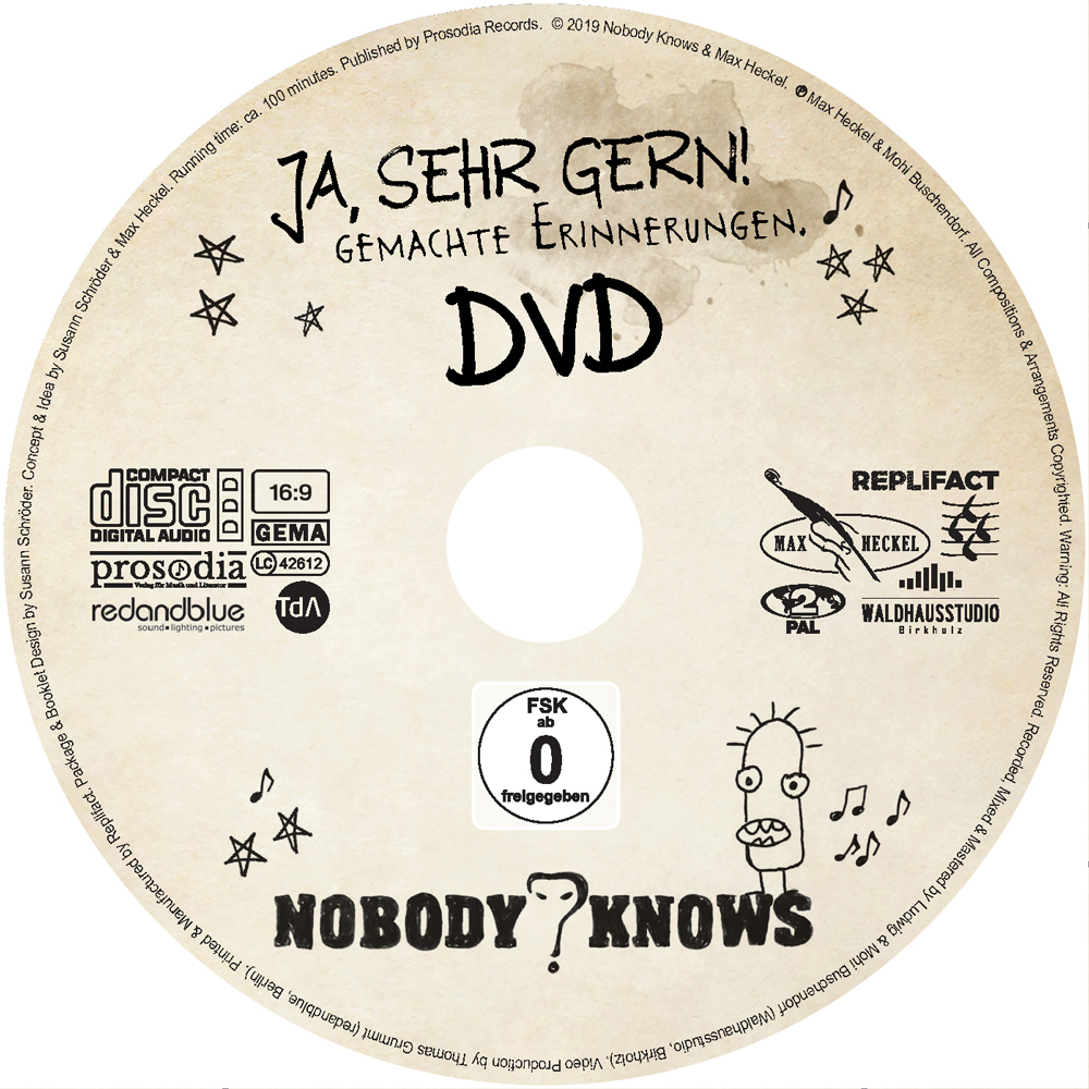 Ja, sehr gern! Gemachte Erinnerungen. (DVD + CD) – CD – Bild 3